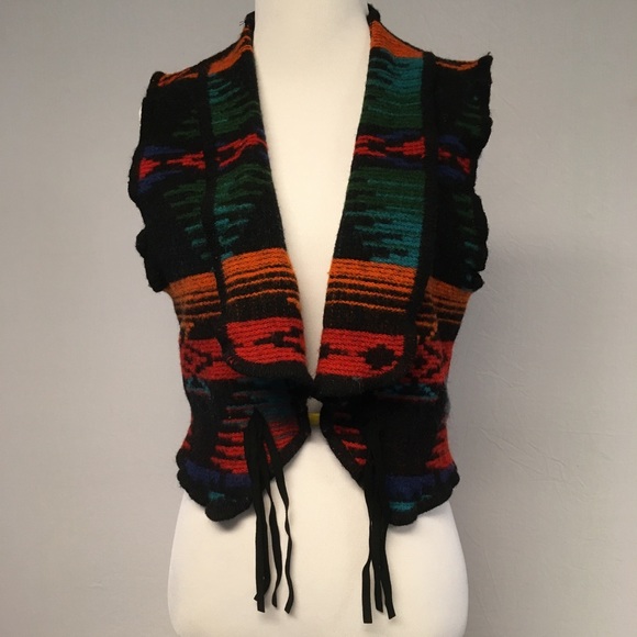 Woolrich Jackets & Blazers - Woolrich Vintage Southwest Aztec Wool Vest